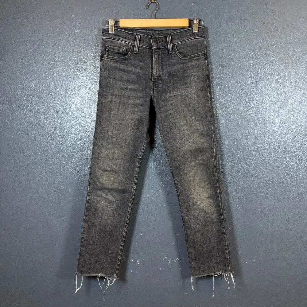 Levi’s 28/26 men’s 511 gray pants distressed jeans
